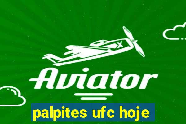 palpites ufc hoje